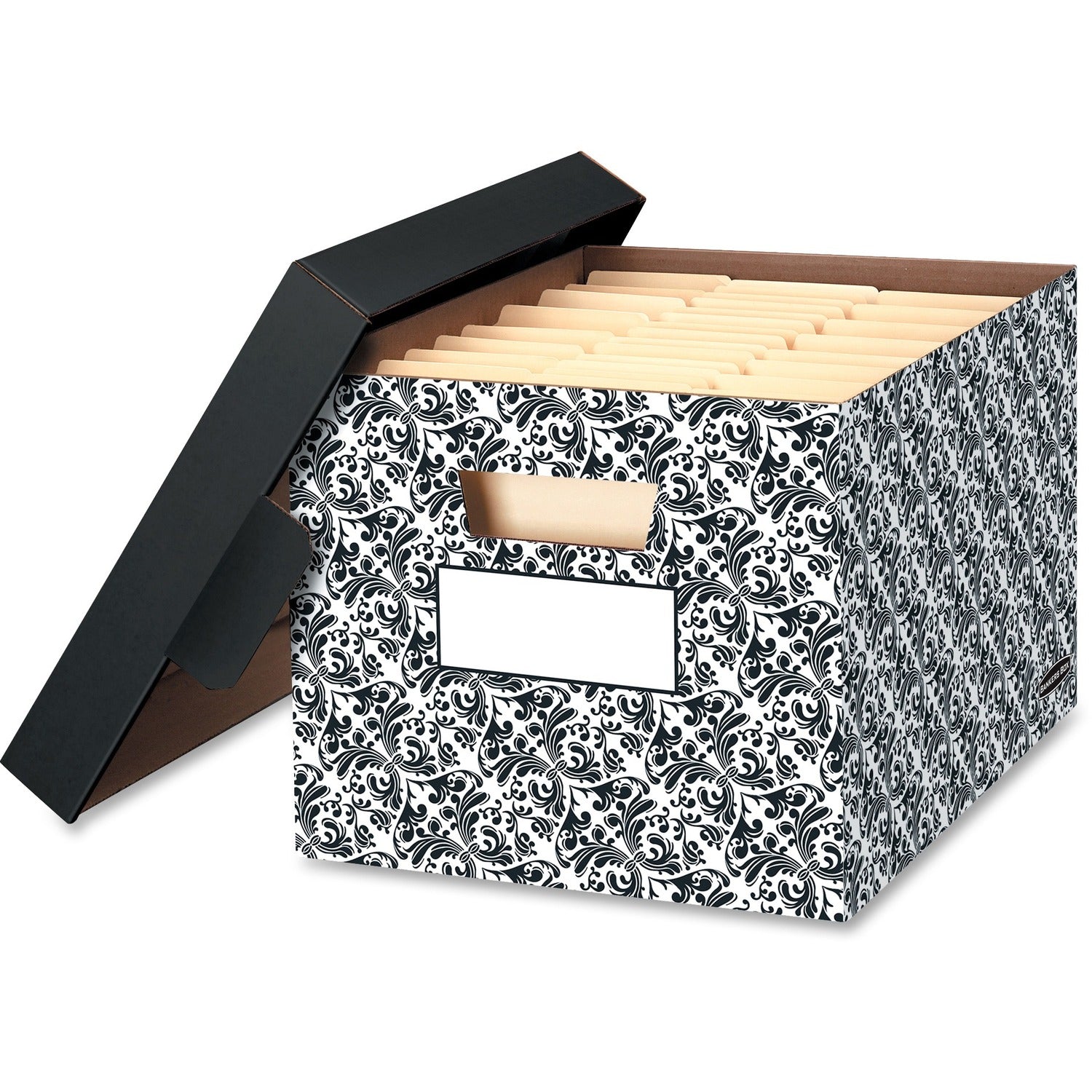Wholesale Bankers Boxes: Discounts on Fellowes Bankers Box Stor/File&trade; Decorative - Brocade FEL0022705