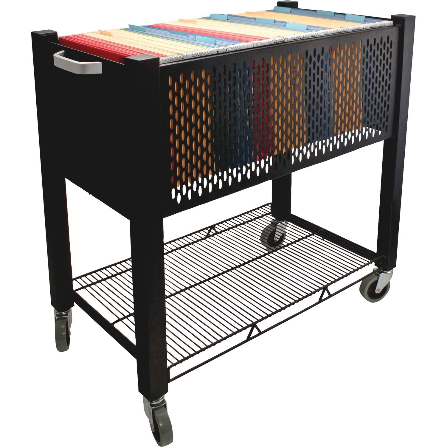 Discounts on Vertiflex InstaCart Open Top File Cart VRTVF53000