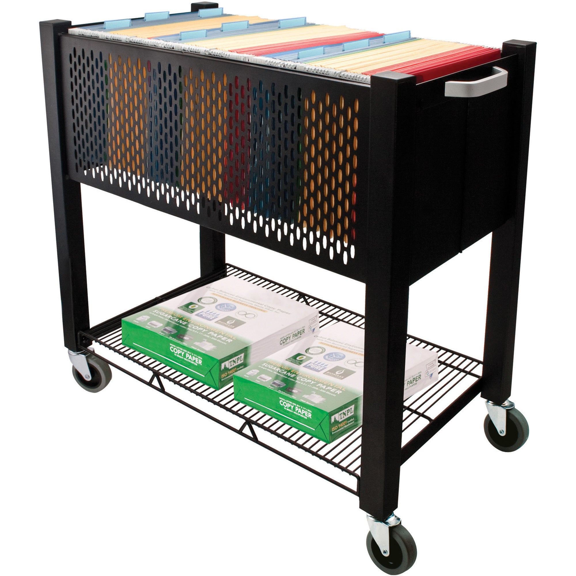Discounts on Vertiflex InstaCart Open Top File Cart VRTVF53000