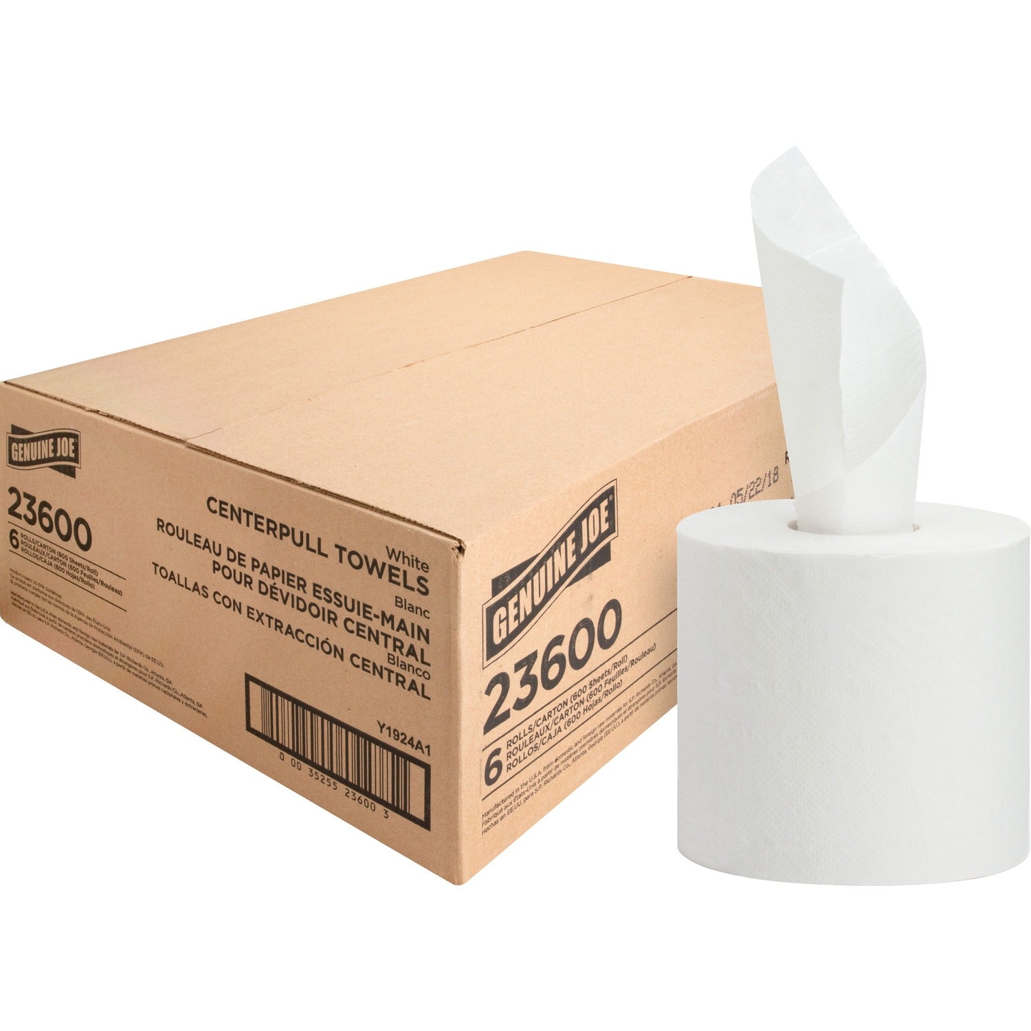 Wholesale Genuine Joe Paper Towels: Discounts on Genuine Joe Centerpull Paper Towels GJO23600