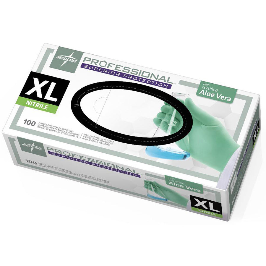 Medline Professional Series Aloetouch Gloves
