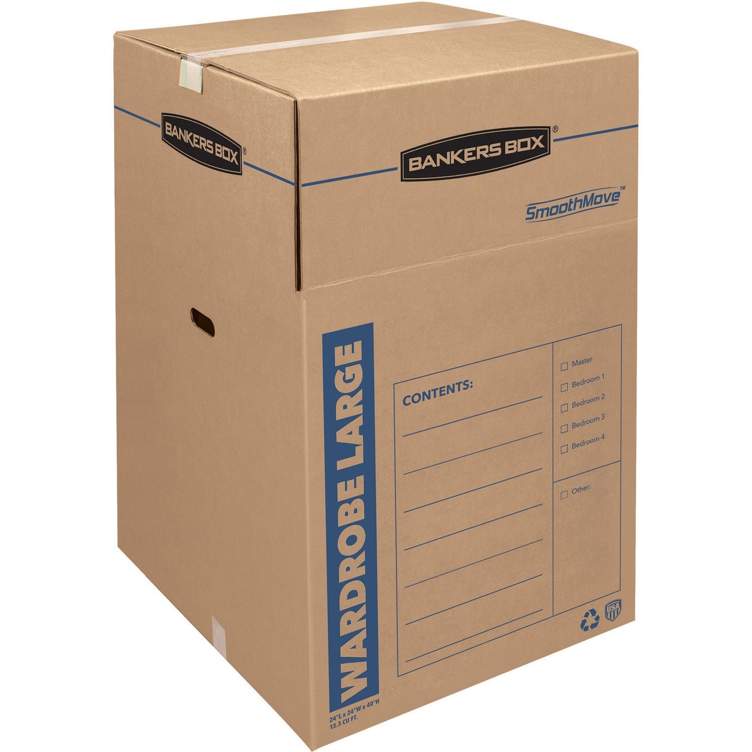 Wholesale Bankers Boxes: Discounts on Fellowes Bankers Box SmoothMove&trade; Wardrobe Box Large, 3pk FEL7711001