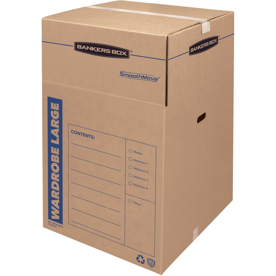 Wholesale Bankers Boxes: Discounts on Fellowes Bankers Box SmoothMove&trade; Wardrobe Box Large, 3pk FEL7711001