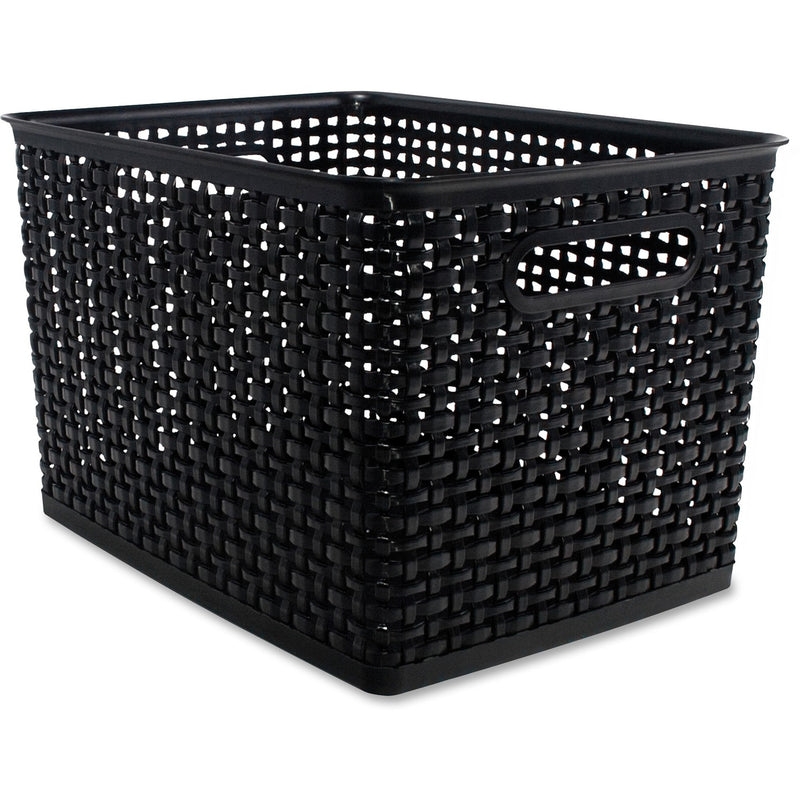 Wholesale Shipping & Storage Boxes & Bins: Discounts on Advantus Plastic Weave Bin AVT40328