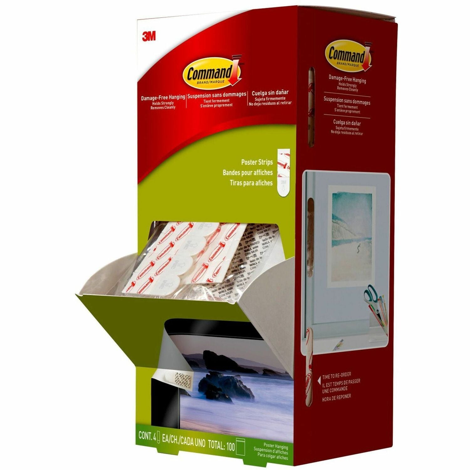Wholesale Mounting Tape: Discounts on Command&trade; Poster Strips Trial Pack MMM17024CABPK