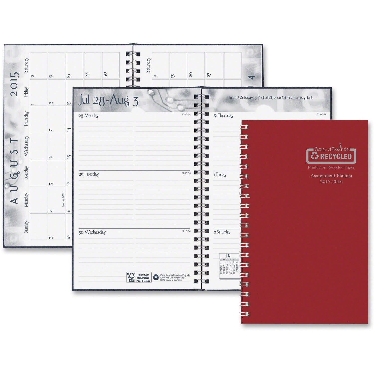 House of Doolittle ECONOMY ACADEMIC PLANNER BUR