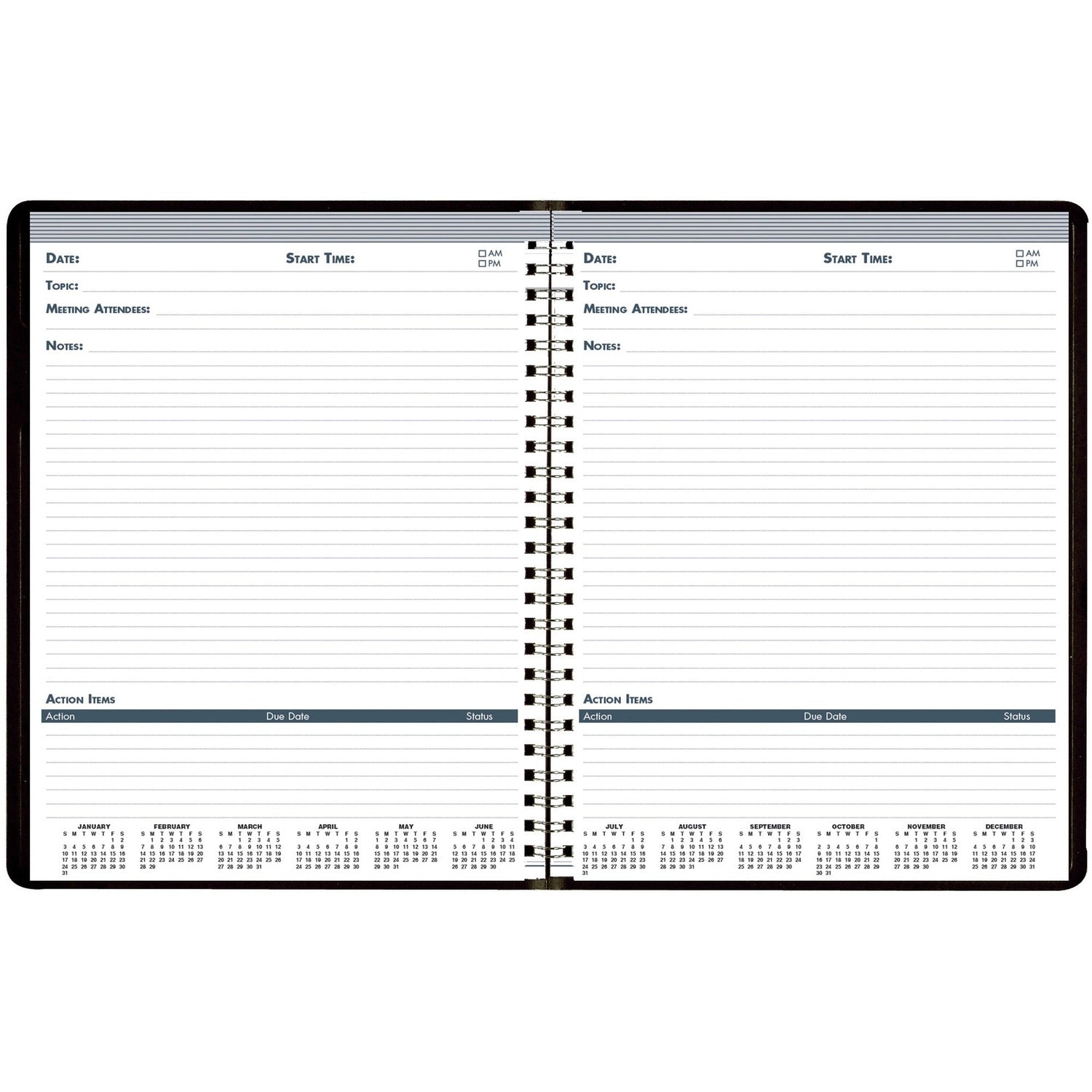 House of Doolittle MEETING PLANNER HARD COV
