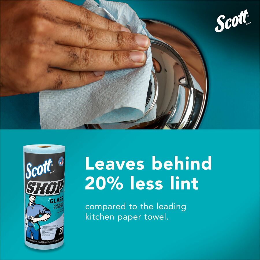 Scott Glass Cleaning Shop Towels