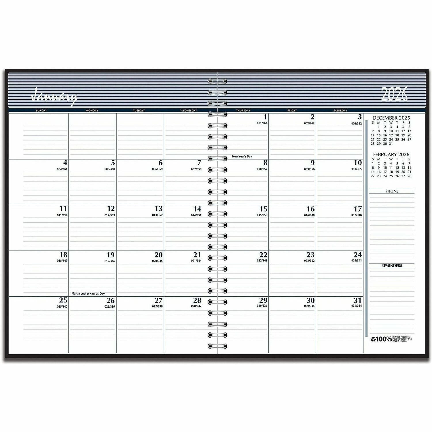 House of Doolittle MONTHLY PLANNER, 14 MONTH