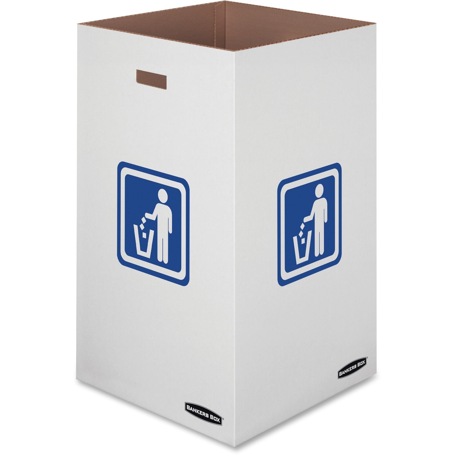 Wholesale Bankers Boxes: Discounts on Fellowes Fellowes&reg; Bankers Box&reg; Waste and Recycling Bins - 42 gallon, Reusable and Recyclable, 10/Carton FEL7320101