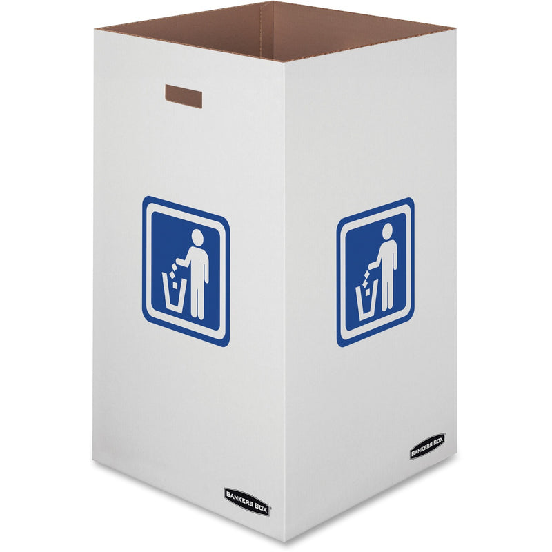 Wholesale Bankers Boxes: Discounts on Fellowes Fellowes&reg; Bankers Box&reg; Waste and Recycling Bins - 42 gallon, Reusable and Recyclable, 10/Carton FEL7320101