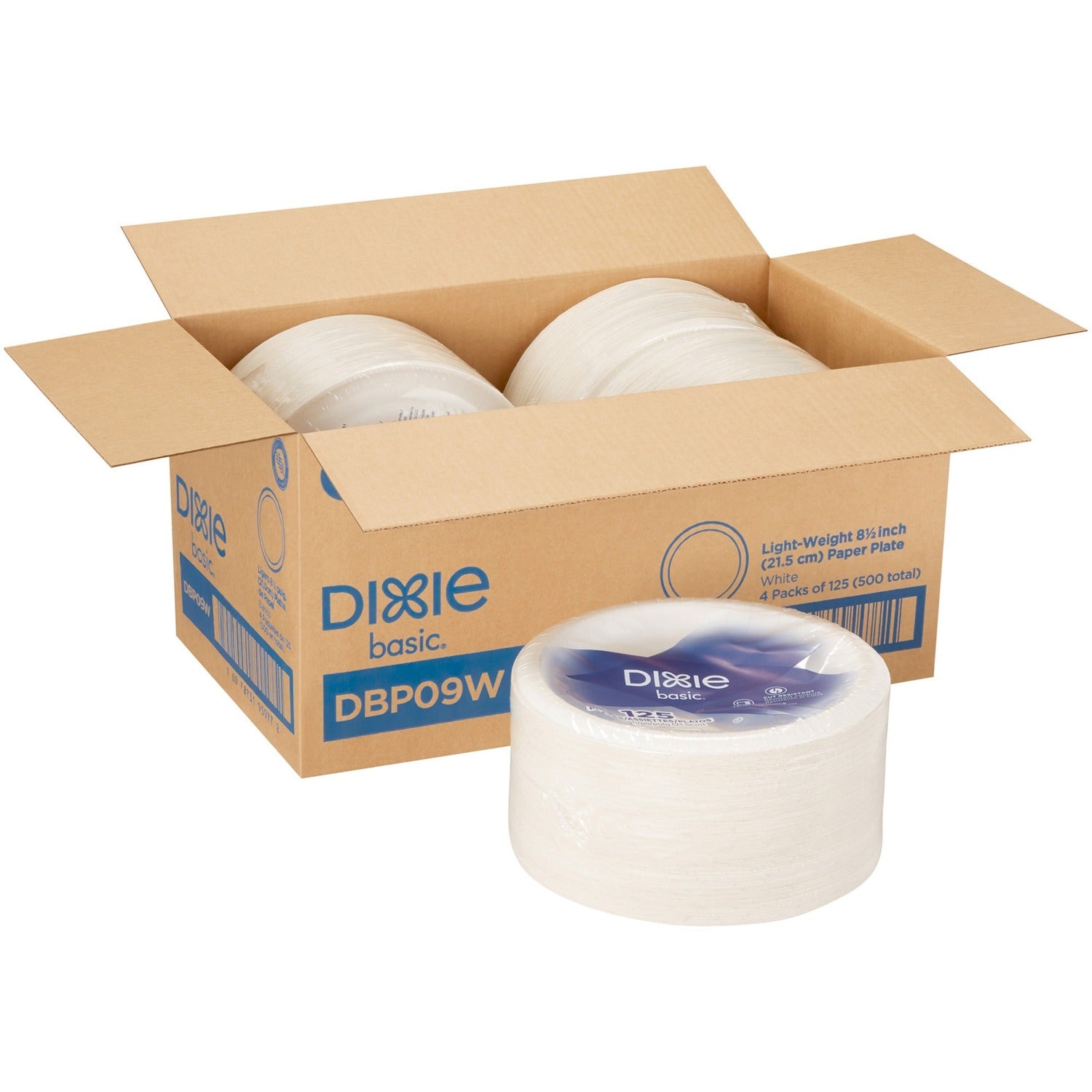 Wholesale Dixie Plates: Discounts on Dixie Basic Paper Plates DXEDBP09WCT