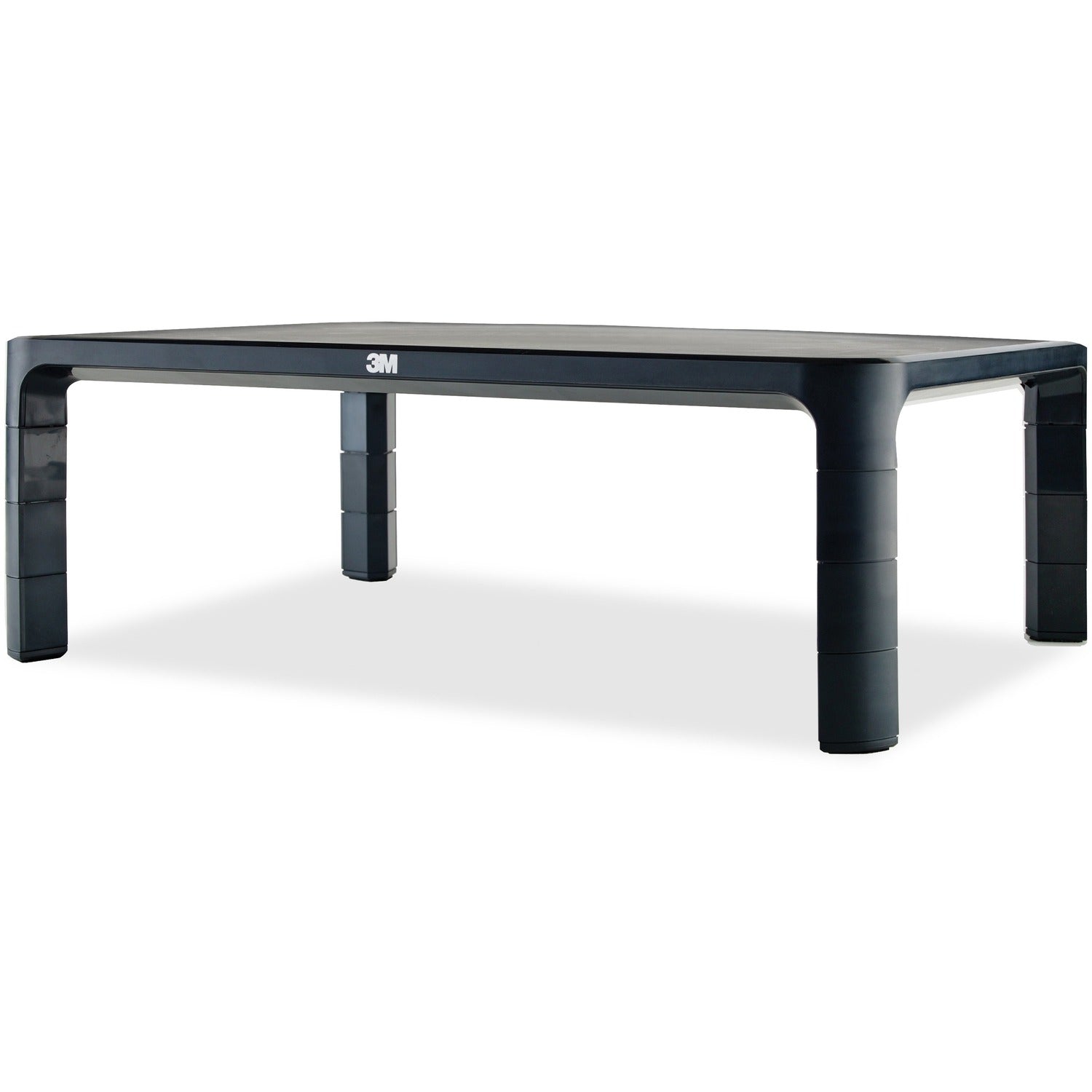 Wholesale Monitor Stands: Discounts on 3M&trade; Adjustable Monitor Stand for Monitors and Laptops, Height Adjusts from 1.7 in to 5.5 in, Black, MS85B MMMMS85B