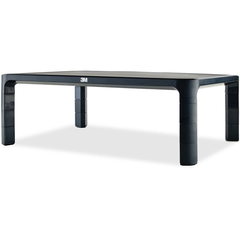 Wholesale Monitor Stands: Discounts on 3M&trade; Adjustable Monitor Stand for Monitors and Laptops, Height Adjusts from 1.7 in to 5.5 in, Black, MS85B MMMMS85B