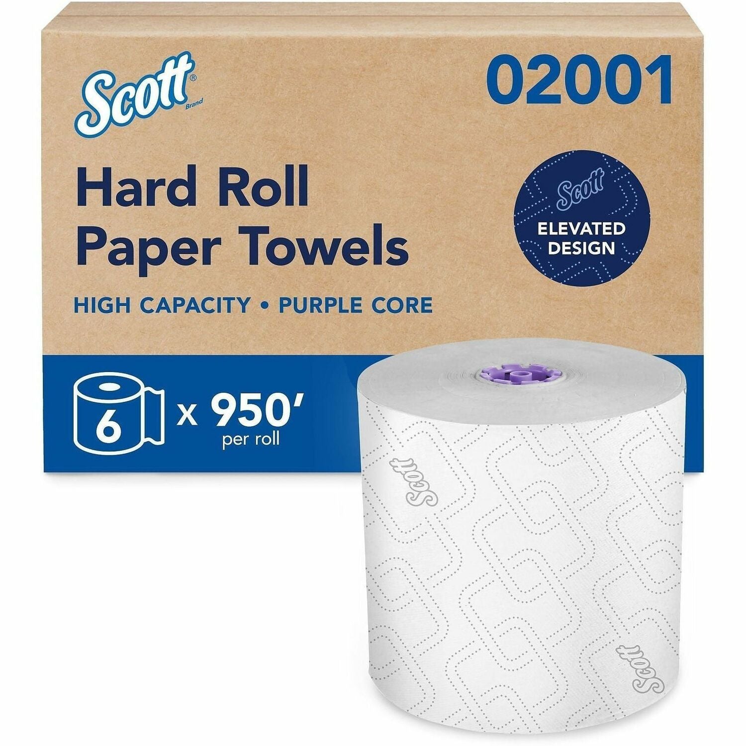 Wholesale Scott Paper Towels: Discounts on Scott Essential Hard Roll Towels KCC02001