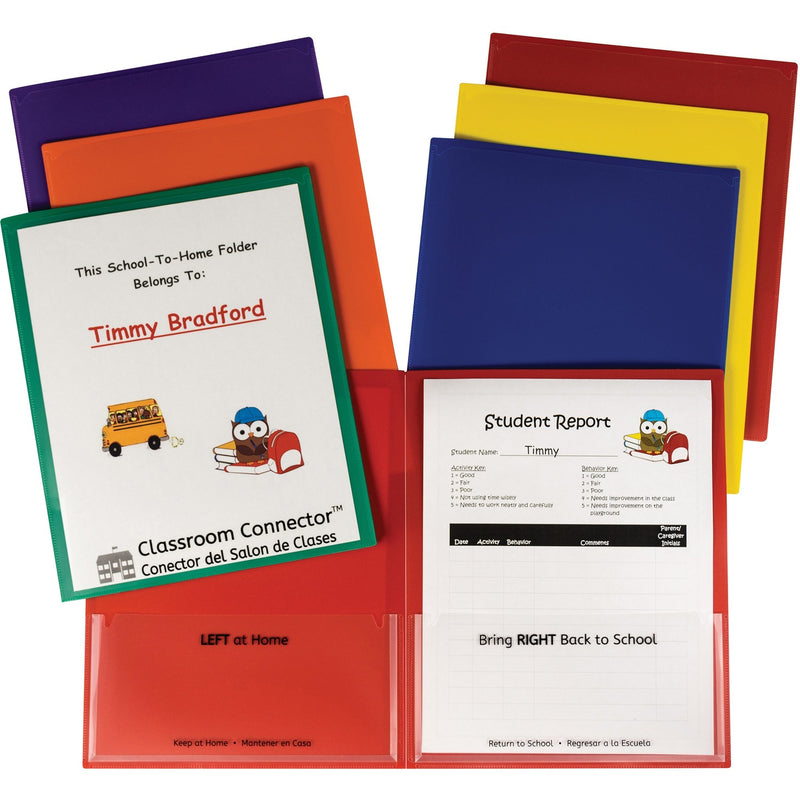Wholesale Report Covers: Discounts on C-Line School-To-Home Folder CLI32000