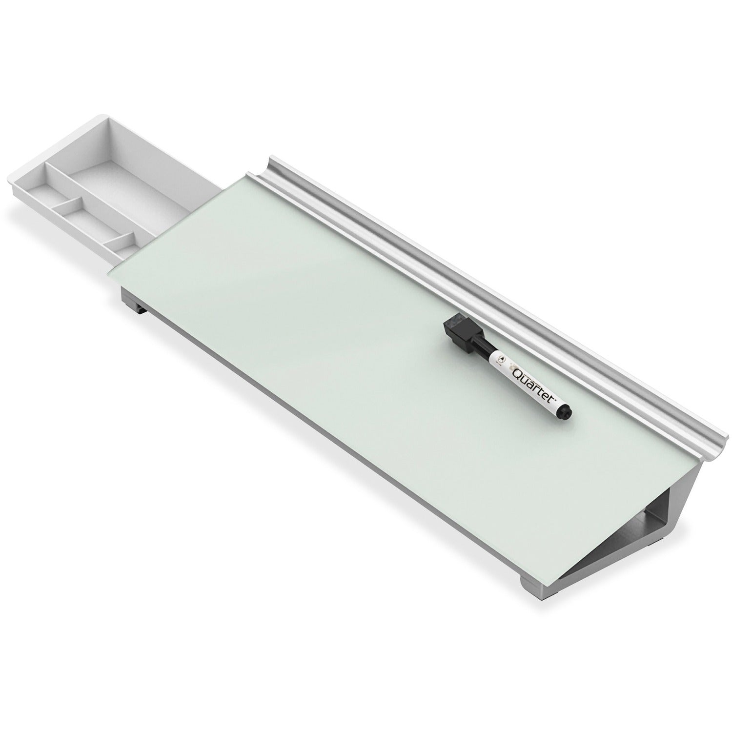 Wholesale Dry Erase Boards: Discounts on Quartet&reg; Glass Dry-Erase Desktop Computer Pad, 18" x 6", White Surface, Frameless QRTGDP186