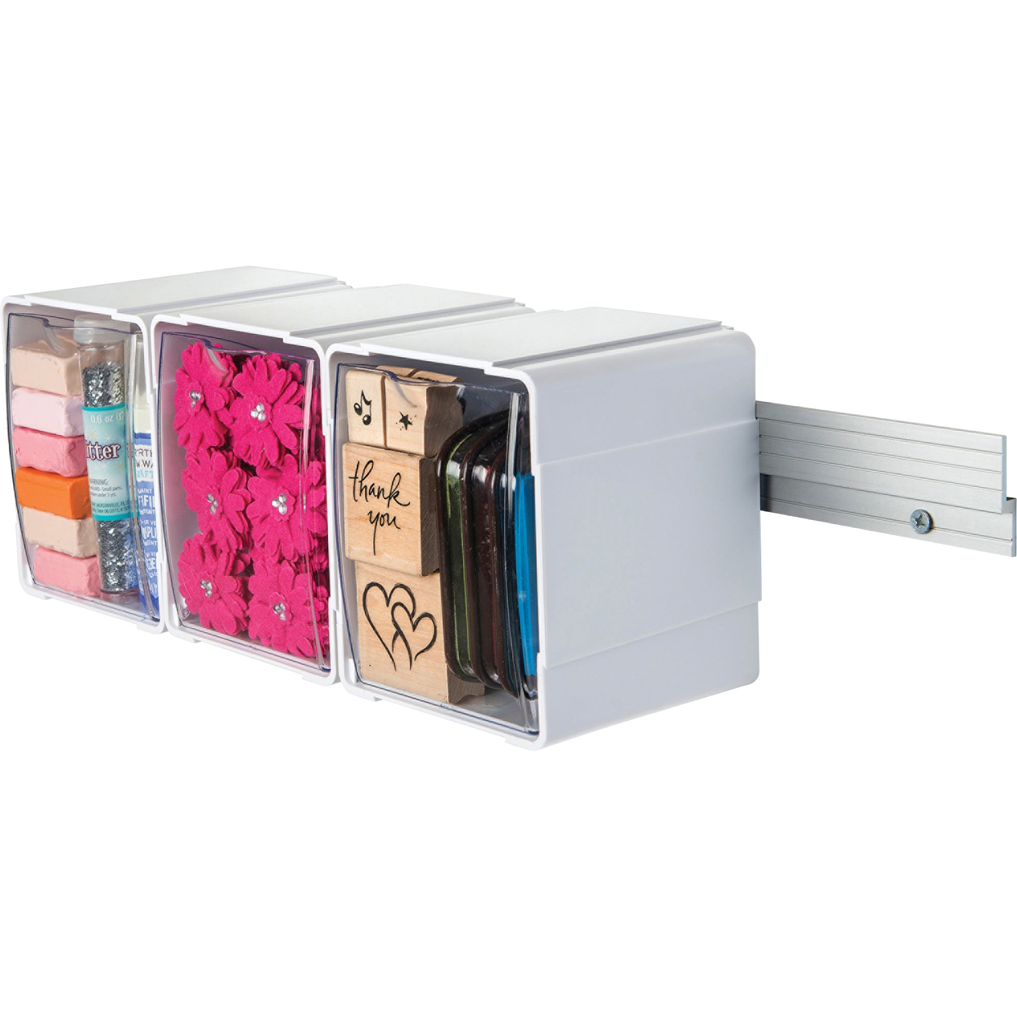 Caddy Organizer, 22 x 0.37, Silver
