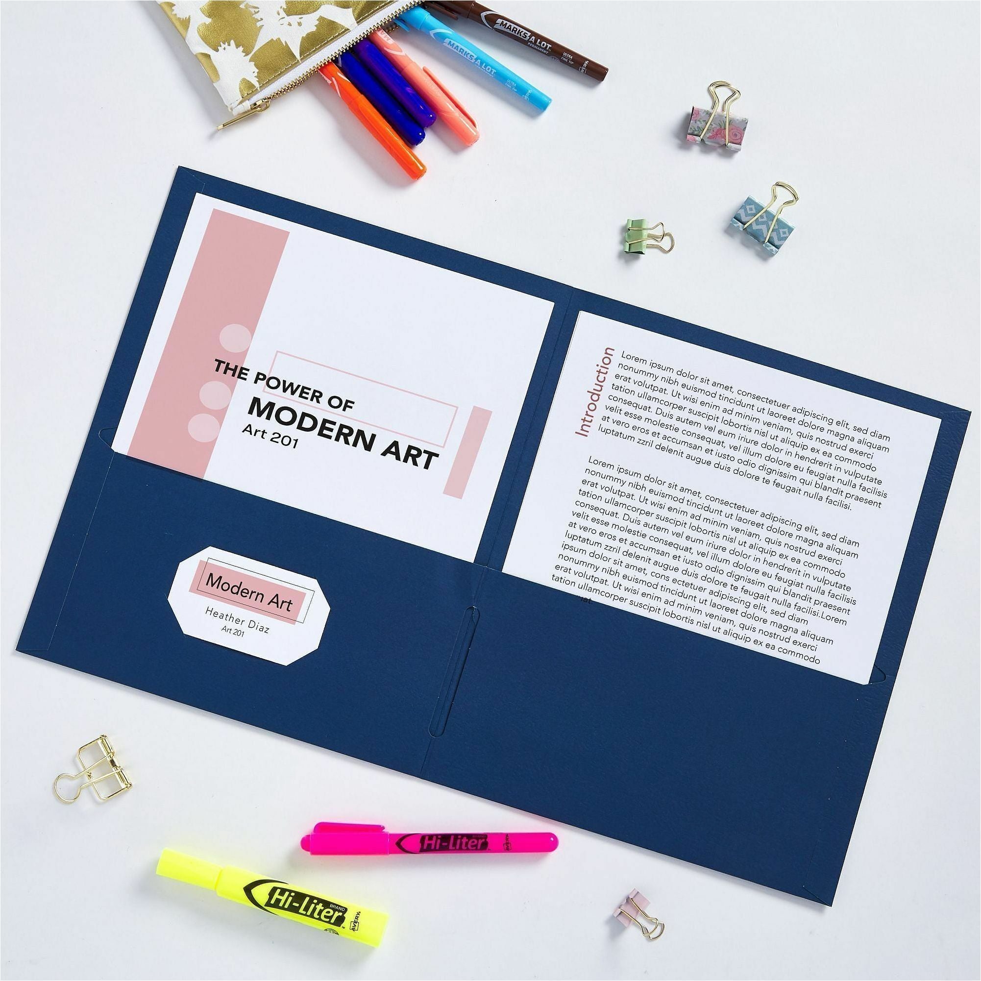 Avery&reg; Letter Pocket Folder