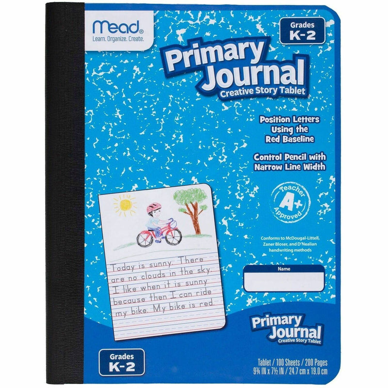 Mead Grade K-2 Classroom Primary Journal Story Tablet