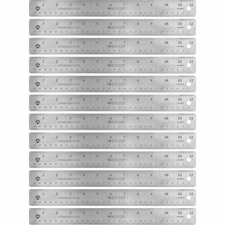 Westcott Stainless Steel Rulers