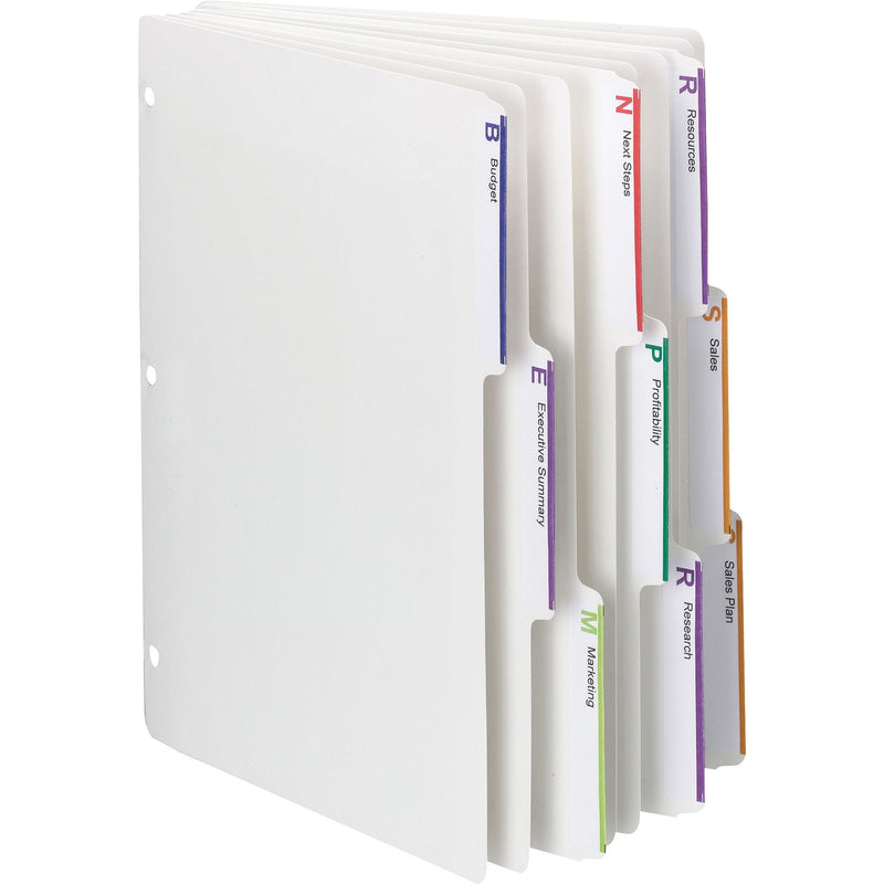 Wholesale Index Dividers: Discounts on Smead 3-ring Binder Index Dividers SMD89413
