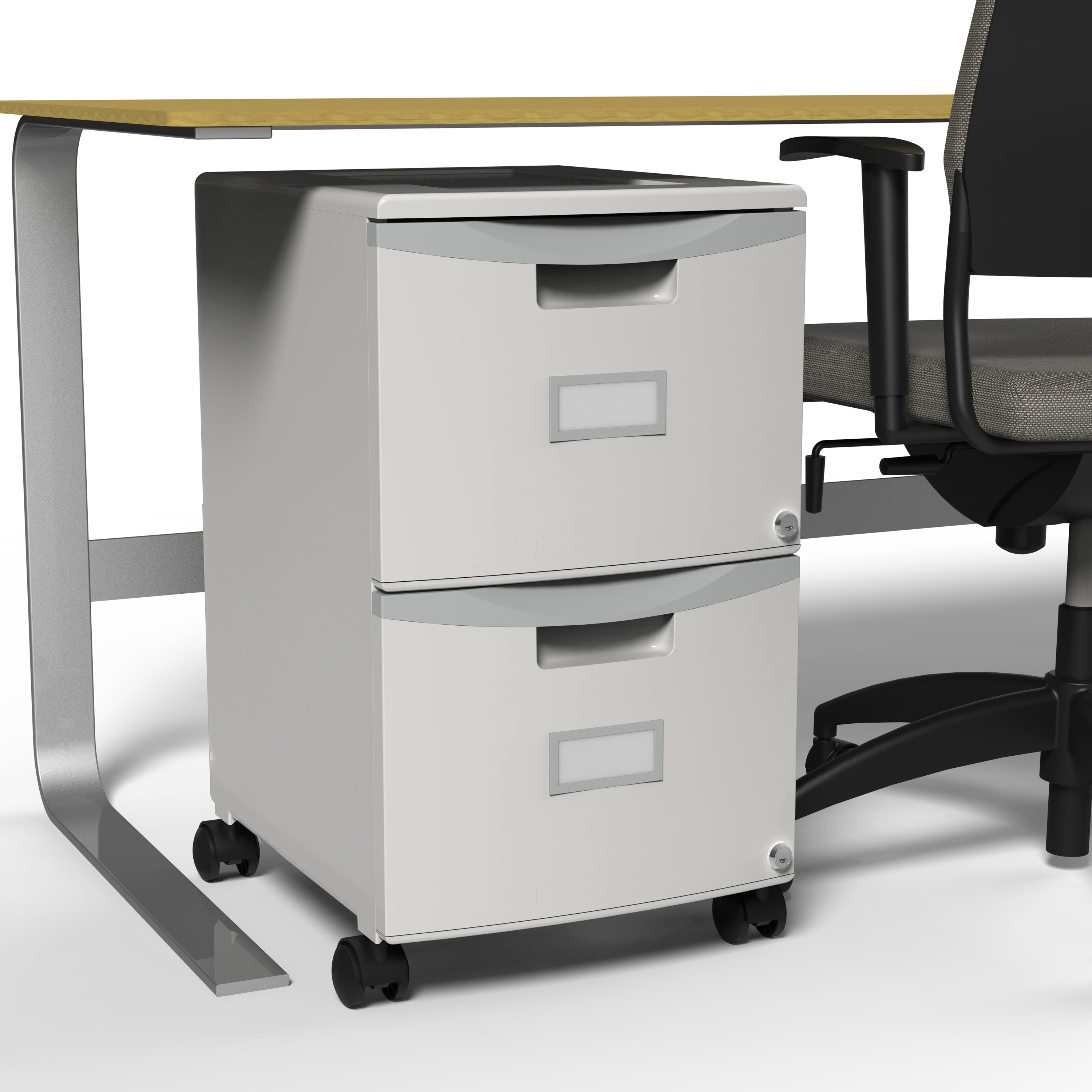 Storex Single/Double Poly Filing Drawer