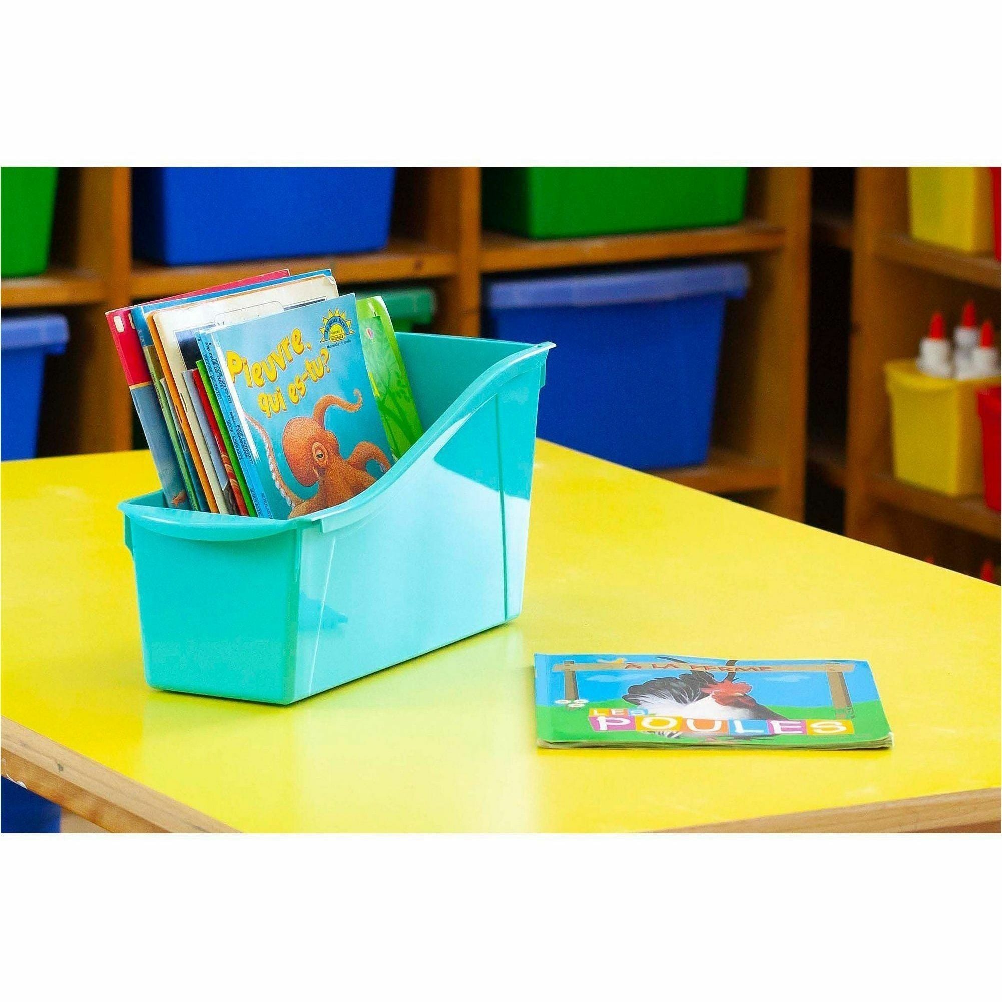 Storex Book Bin Set
