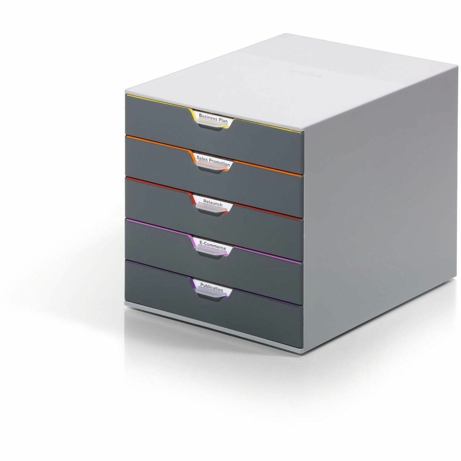DURABLE&reg; VARICOLOR&reg; Desktop 5 Drawer Organizer