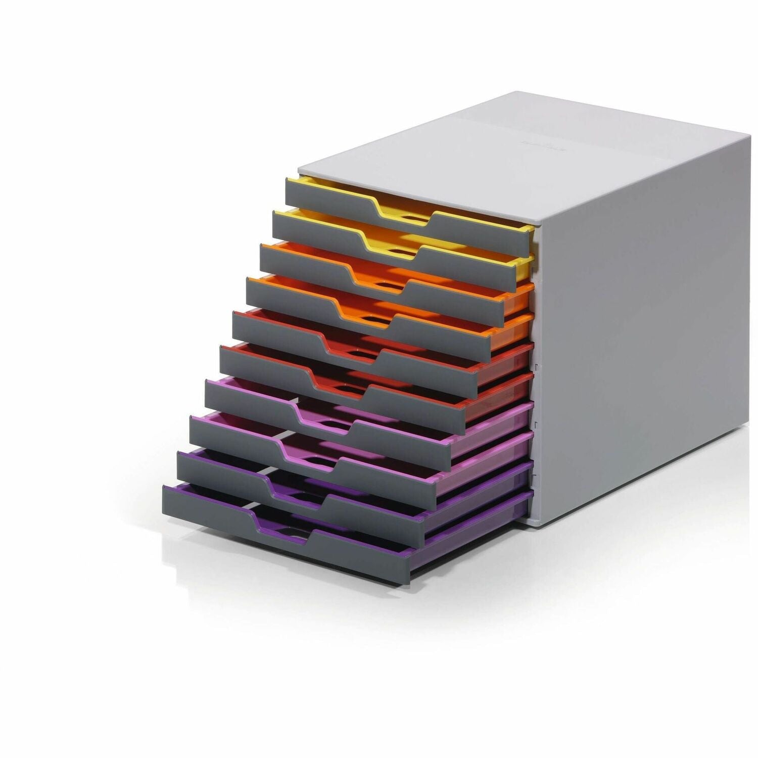 DURABLE&reg; VARICOLOR&reg; Desktop 10 Drawer Organizer