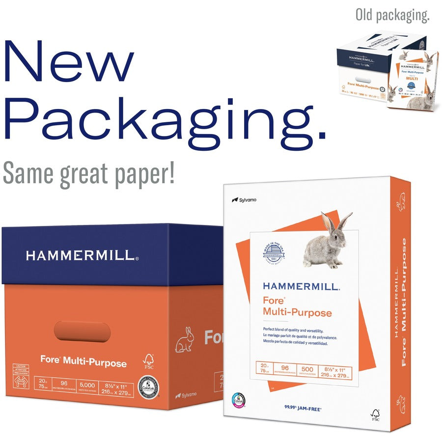 Hammermill Fore Multipurpose Copy Paper - White