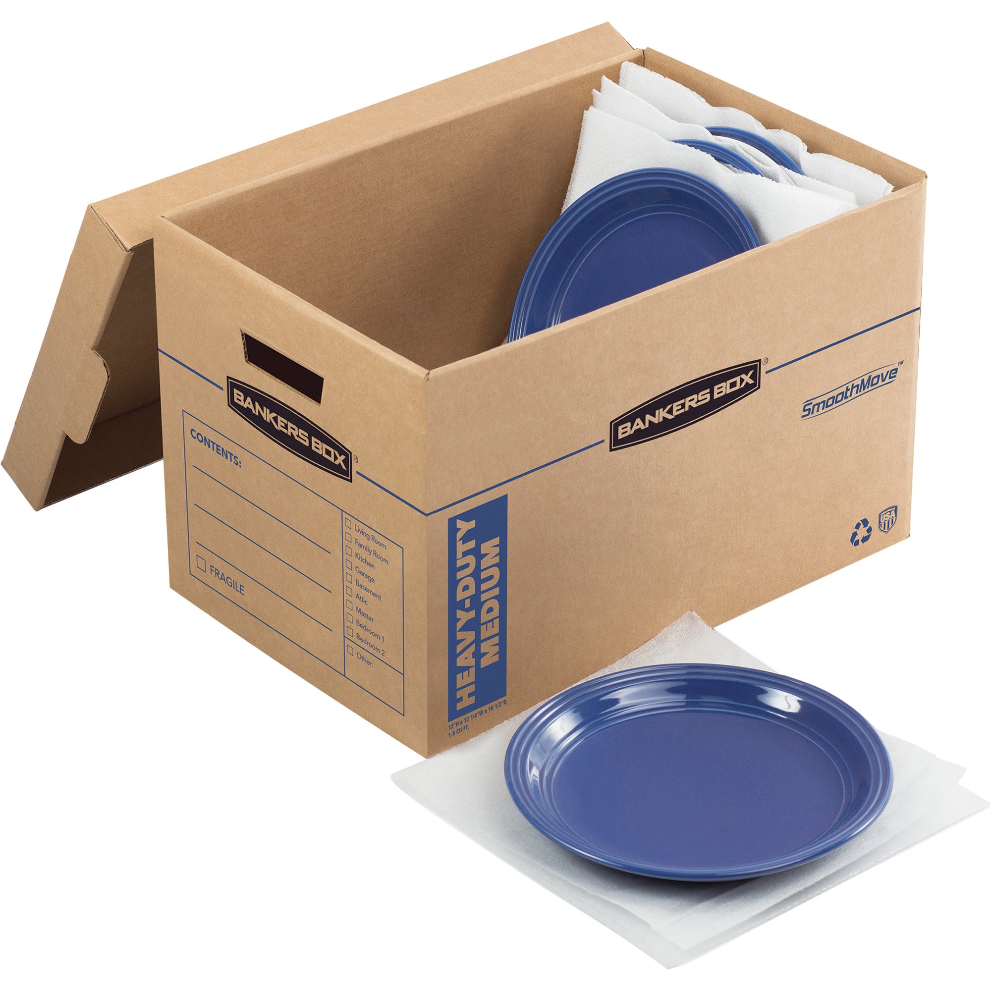 Bankers Box SmoothMove Maximum Strength Moving Boxes