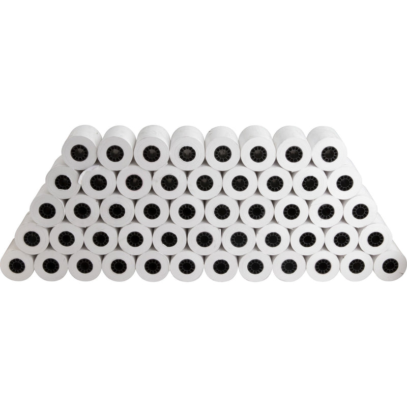 Business Source Direct Thermal Thermal Paper - White