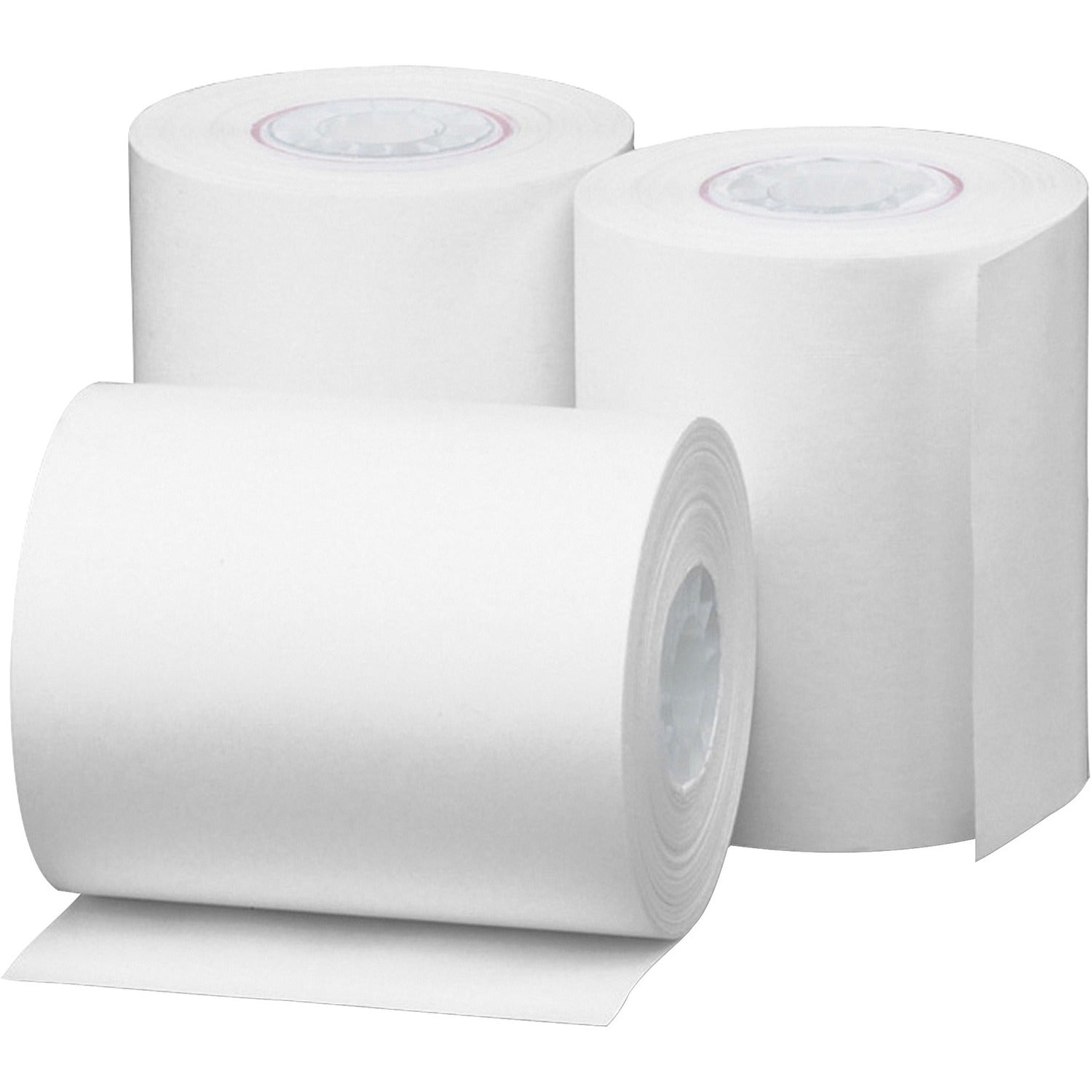Business Source Thermal Thermal Paper - White, 24 per Carton