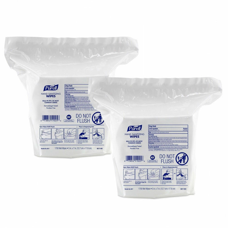 PURELL&reg; Hand Sanitizing Wipes Dispenser Refill