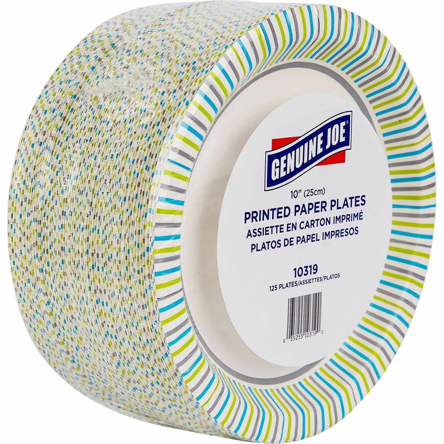 Genuine Joe Printed Paper Plates