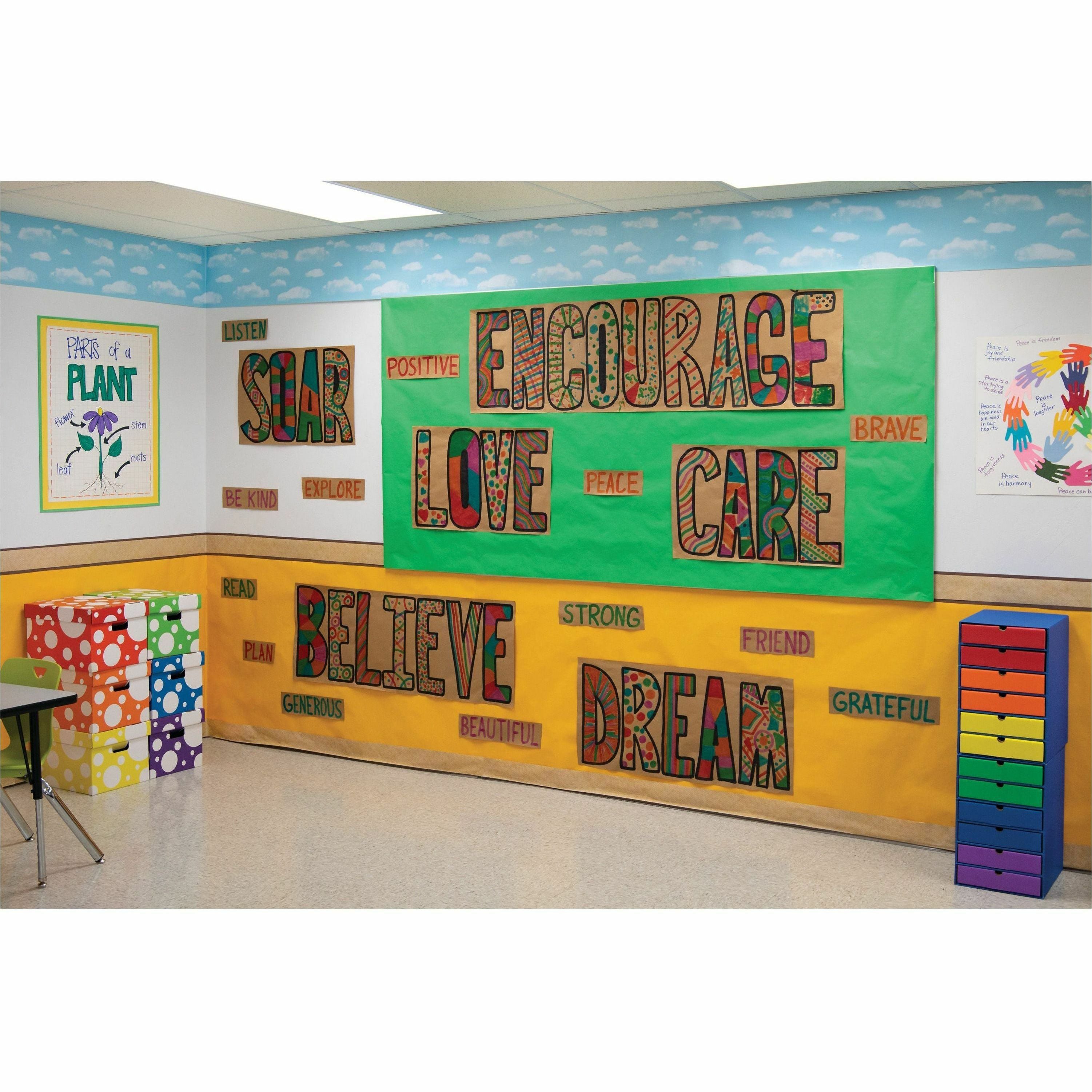 Fadeless Primary Colors Bulletin Art Paper