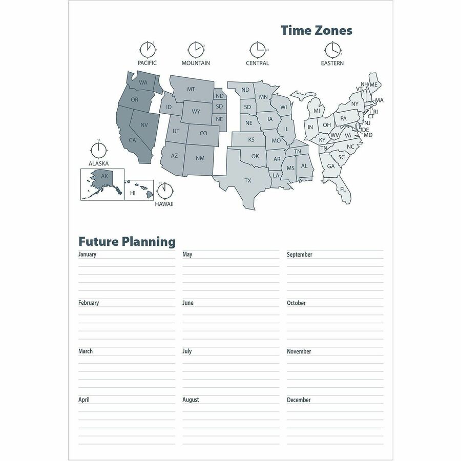 House of Doolittle MONTHLY PLANNER, 2 YR HARD CV