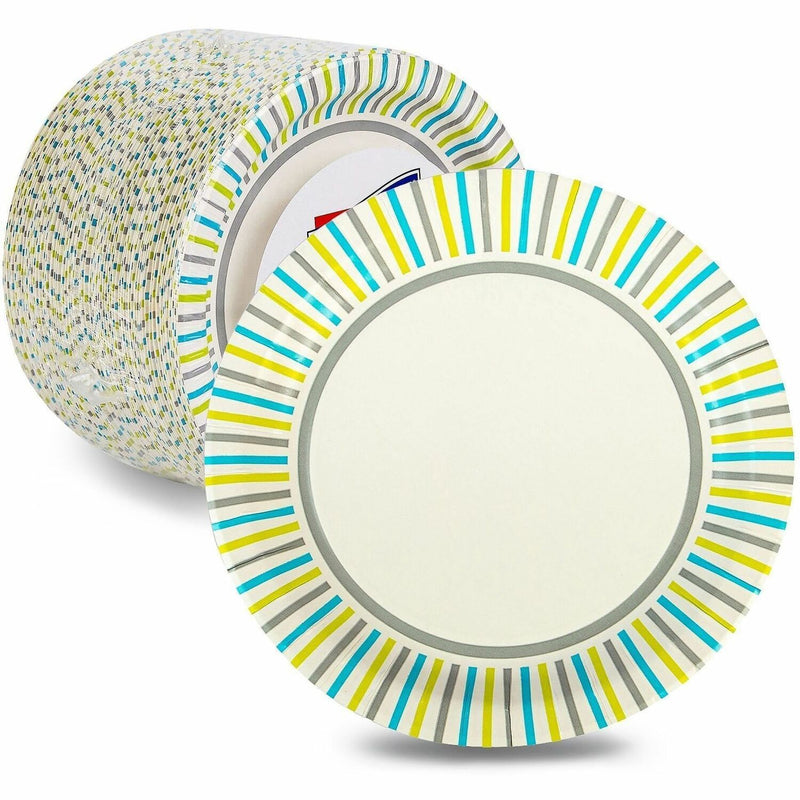 Genuine Joe Printed Paper Plates