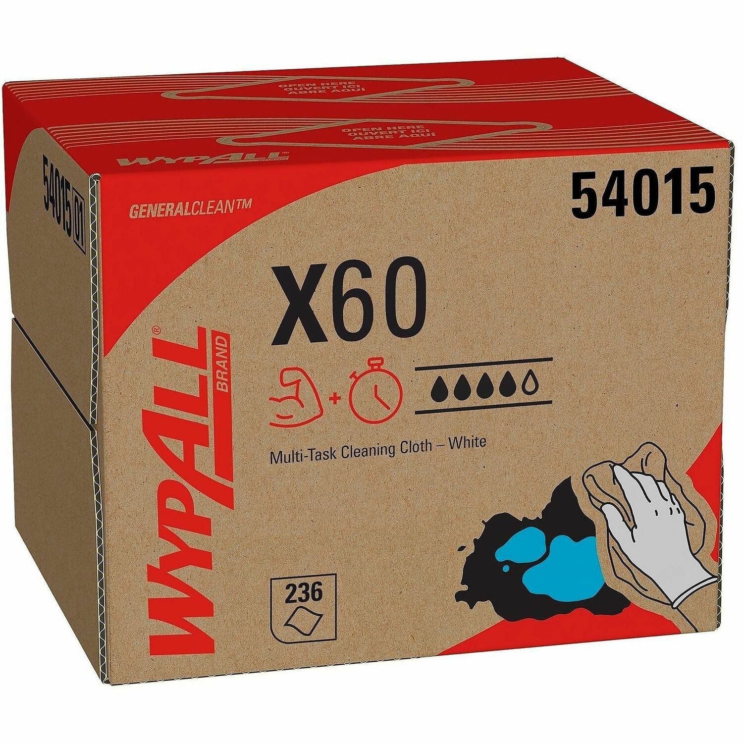 Wypall X60 Cloths Brag Box