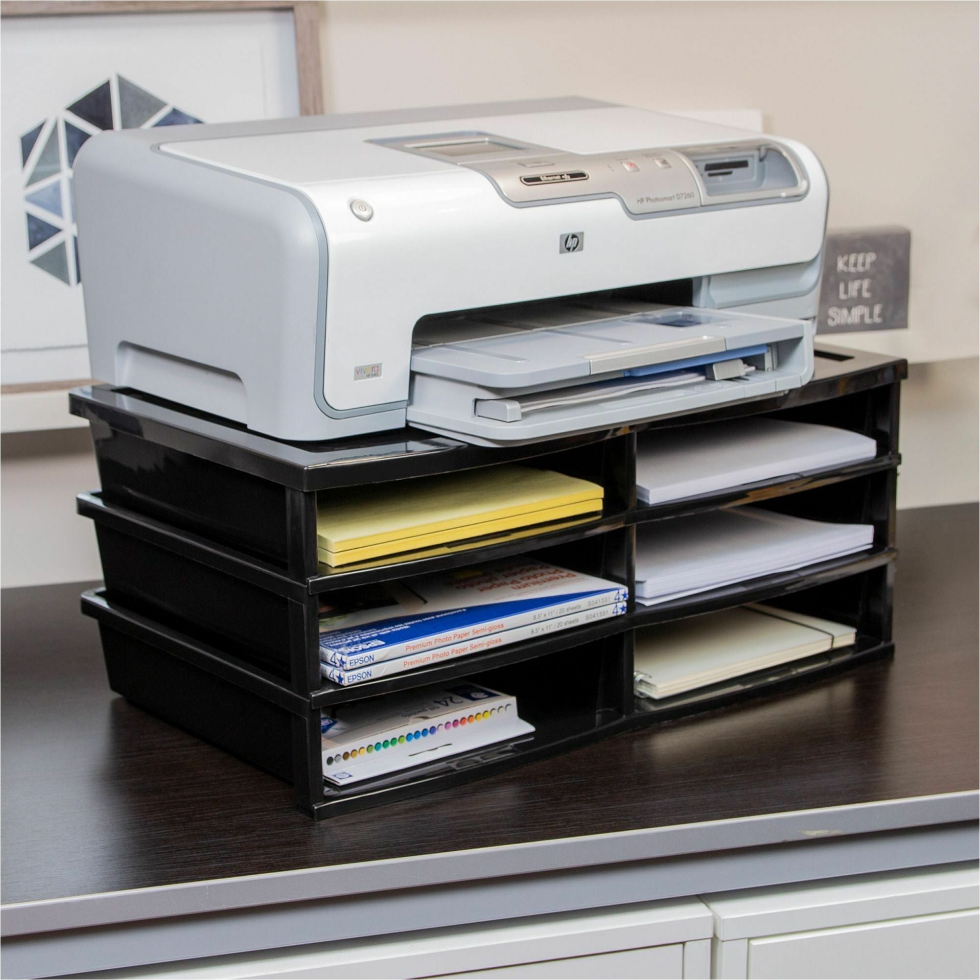 Storex Quick Stack 6-sorter Organizer