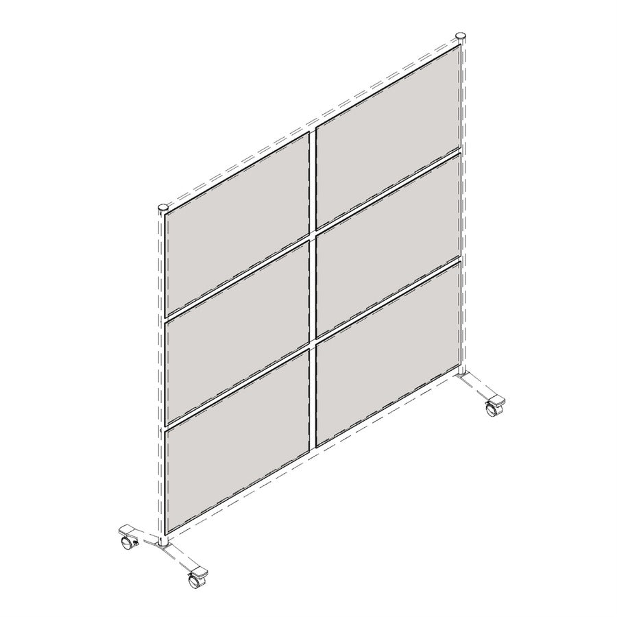 Lorell Adaptable Panel Divider
