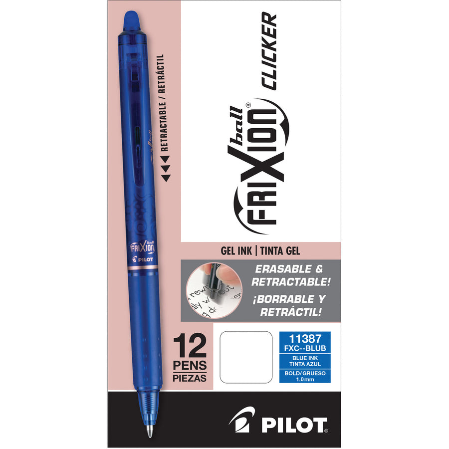 FriXion Ball Clicker 1.0mm Retract Gel Pen