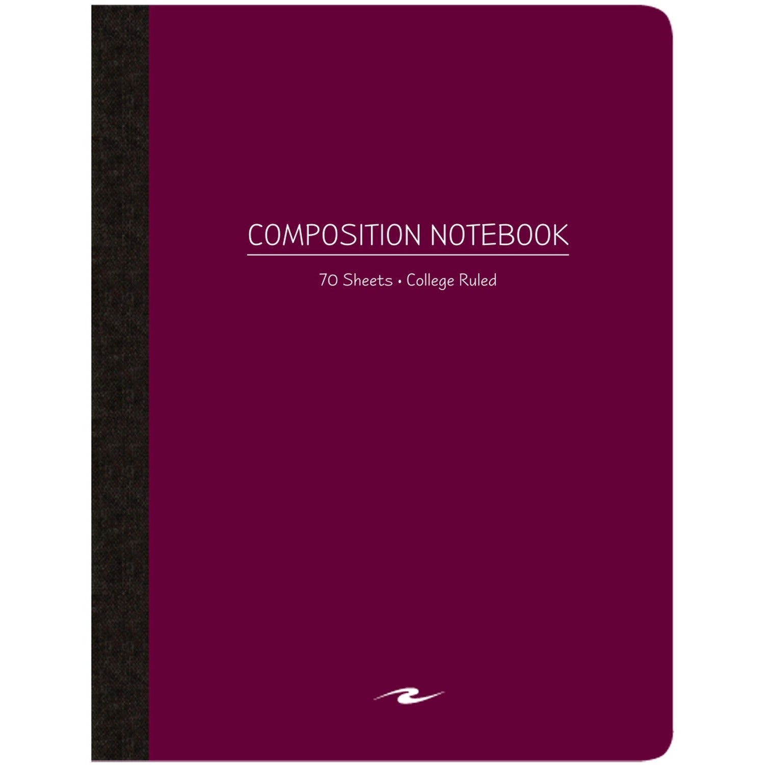 Roaring Spring College Ruled Flexible Poly Cover Composition Book, 1 Case (24 Total), 9.75" x 7.5" 70 Sheets, Assorted Primary Colors