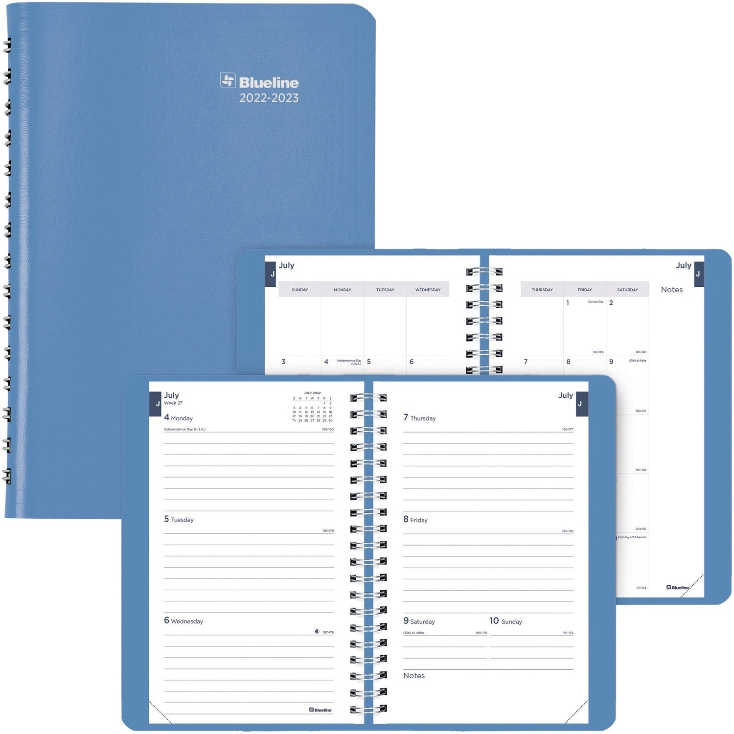 Blueline Essential Academic Weekly/Monthly Planner