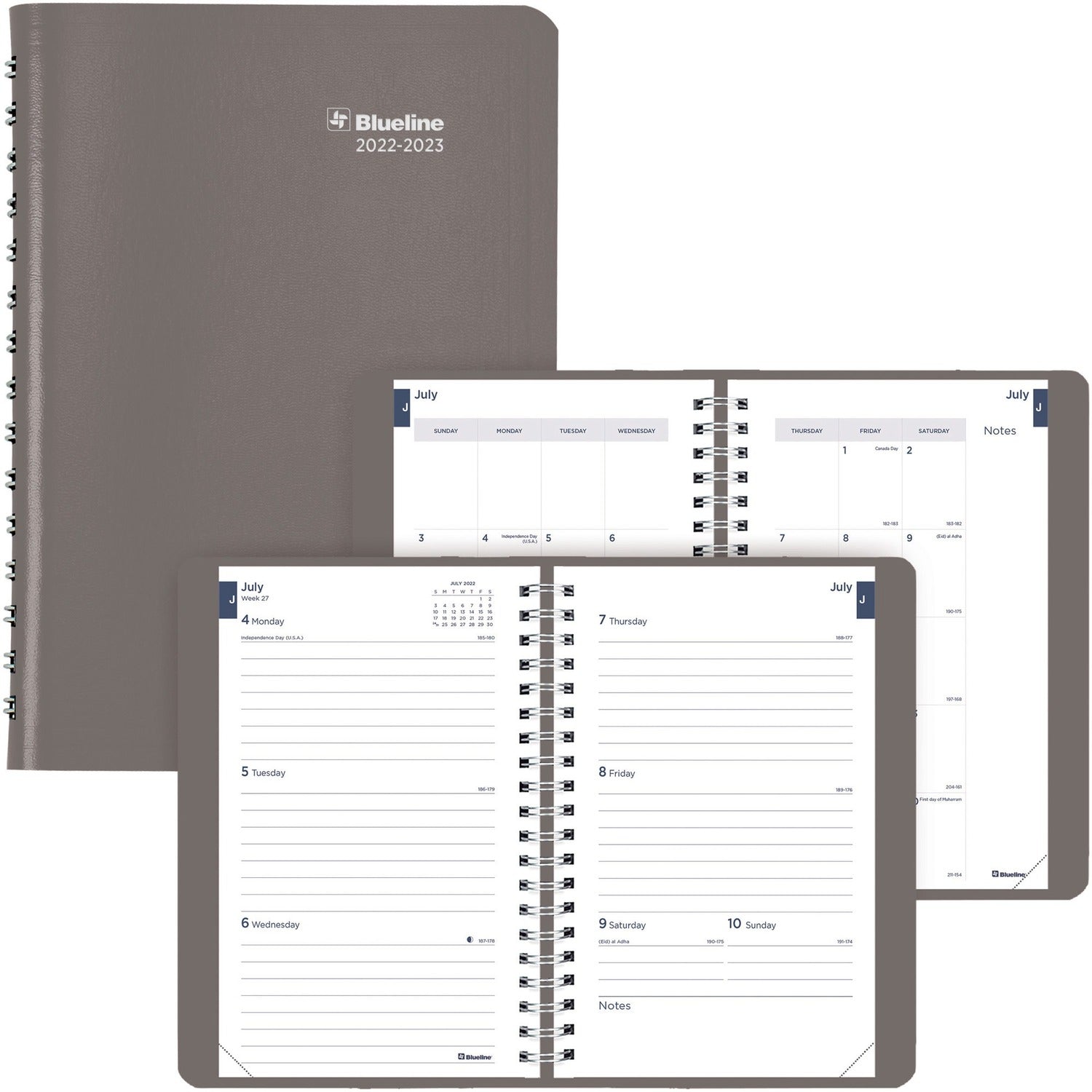 Blueline Essential Academic Weekly/Monthly Planner