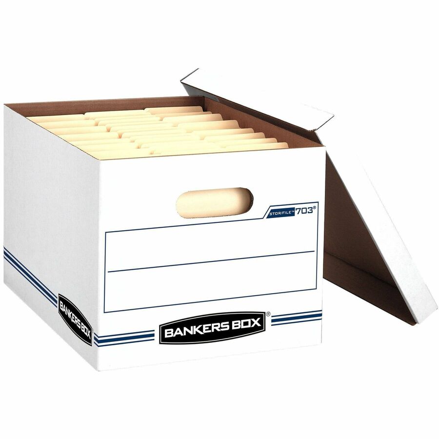 Wholesale Bankers Boxes: Discounts on Fellowes Bankers Box Stor/File&trade; - Letter/Legal, Lift-Off Lid FEL00703