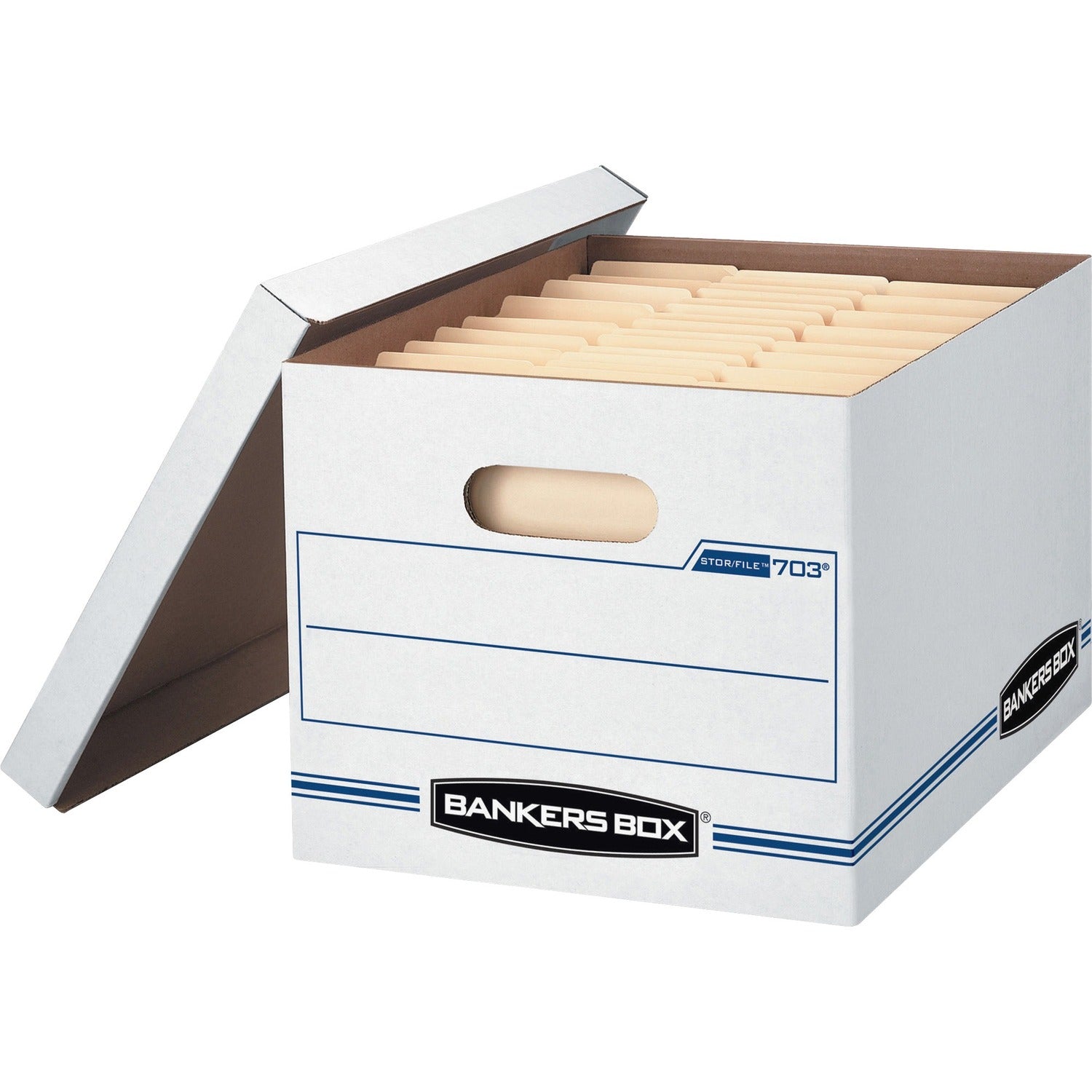 Wholesale Bankers Boxes: Discounts on Fellowes Bankers Box Stor/File&trade; - Letter/Legal, Lift-Off Lid FEL00703