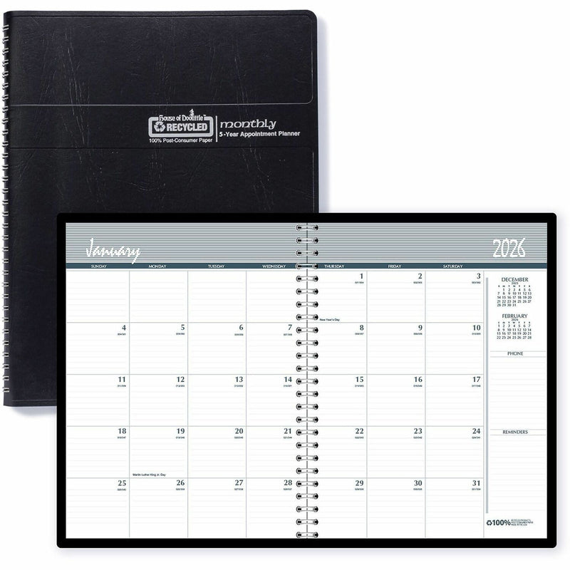 House of Doolittle MONTHLY PLANNER, 61 MO/5 YR
