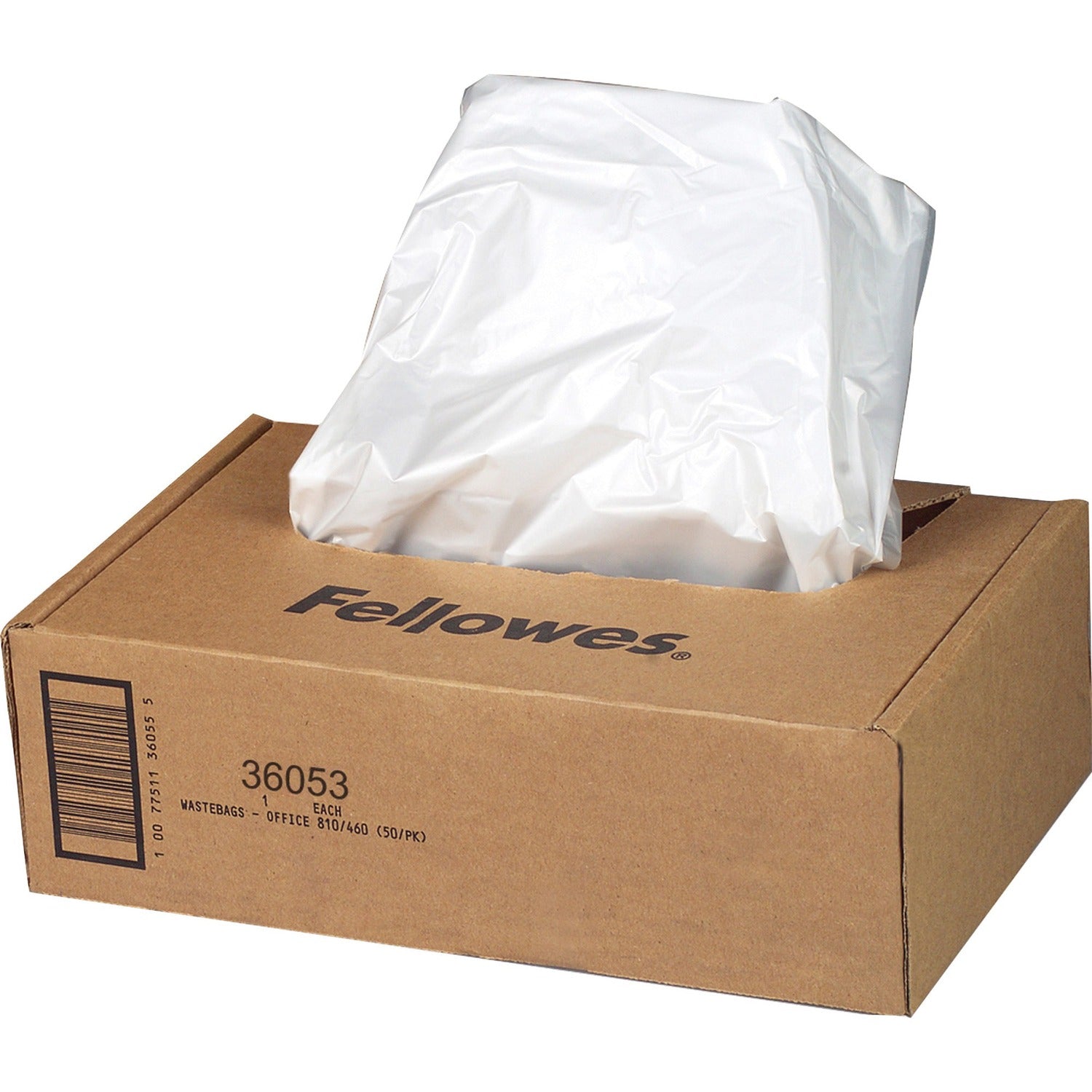 Wholesale Shredder Bags & Accessories: Discounts on Fellowes Waste Bags for 99Ms, 90S , 99Ci, HS-440 and AutoMax&trade; 130C, 200C and 200M Shredders FEL36053